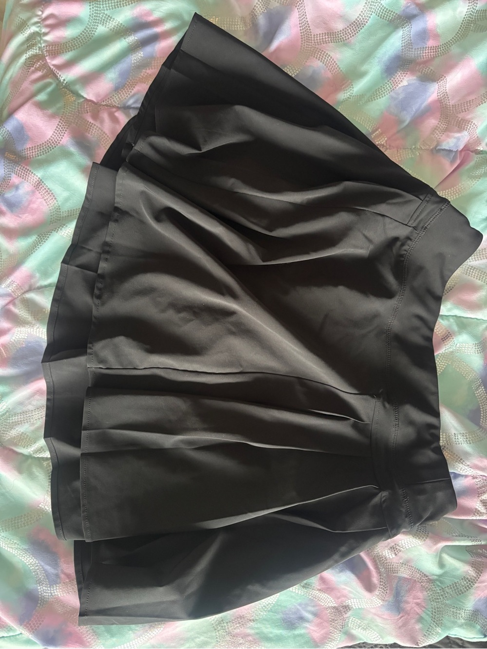 Lole Black Pleated Athletic Skort
